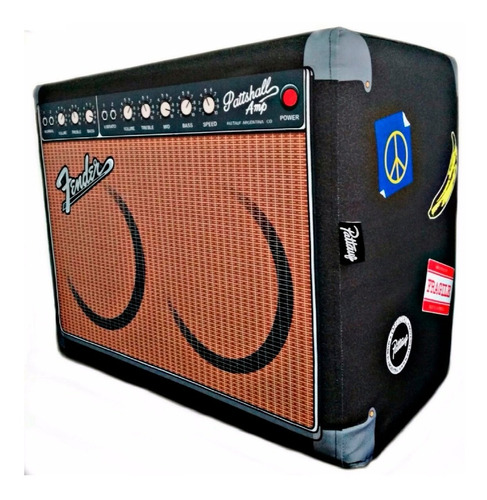 Puff De Diseño Amplificador Fender Decoracion