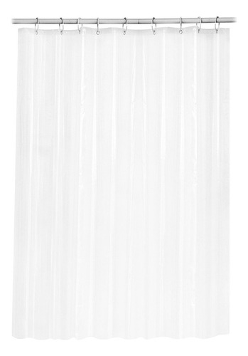 Cortina De Ducha Eva Transparente Resistente Al Agua