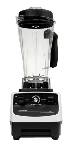 Imagen 2 de 3 de Licuadora Turboblender TB 76 2 L blanca con jarra de tritan 220V - 240V