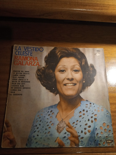 Vinilo Ramona Galarza - La Vestido Celeste