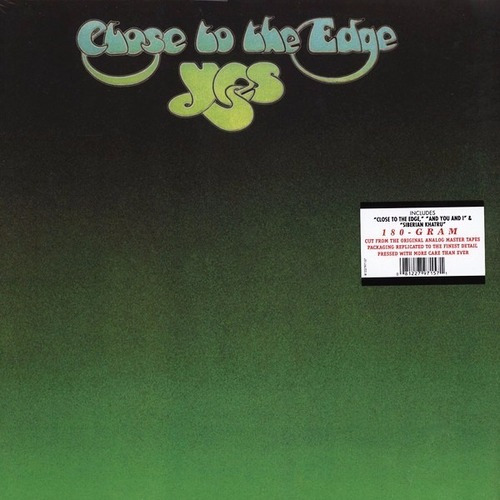 Lp Vinil Yes Close To The Edge 2012 Europa 180g Lacrado