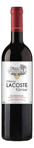 Vinho Château Lacoste Garzac 750ml