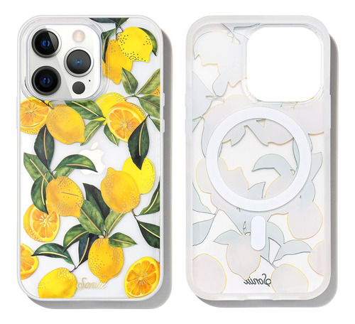 Funda Para iPhone 13 Pro Max - Blanca Con Limones Sonix