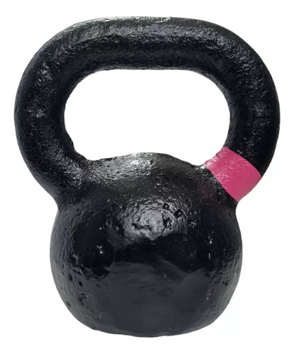 Pesa Rusa Fundicion Kit 8 10 Y 12 Kg Kettlebell Cross Color Negro