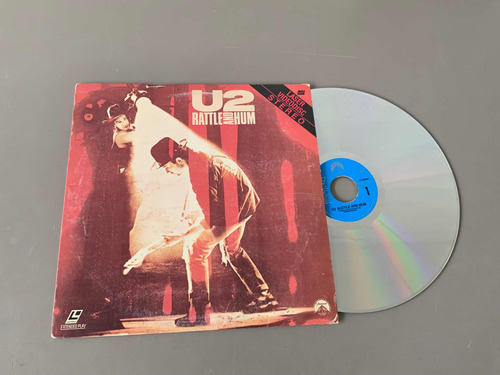 Laser Videodisc U2 Rattle