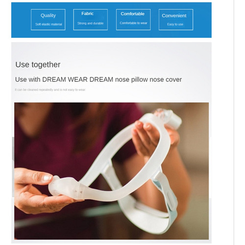 Almofada Nasal Crystally-for Dreawear Cpap Masks Almofada Na