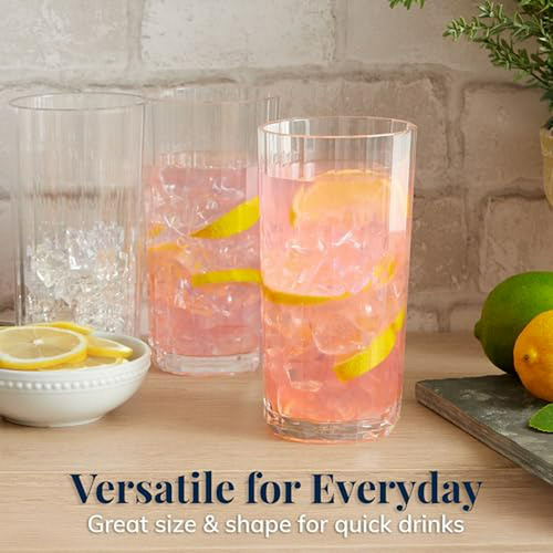 Vasos De Plástico Reutilizables 18oz - Set De 6, Bpa-free