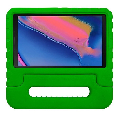 Funda Tablet Kids Para Samsung Galaxy 2019 Tab A 8 Verde