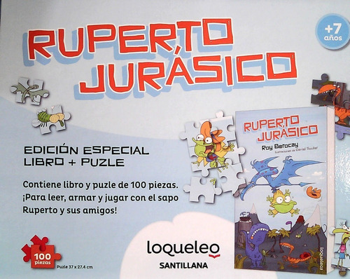 Especial Ruperto Jurásico: Caja Con Libro + Puzle / Berocay
