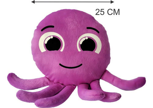 Pan de queso en polvo para niños Plush Bolofofos Octopus