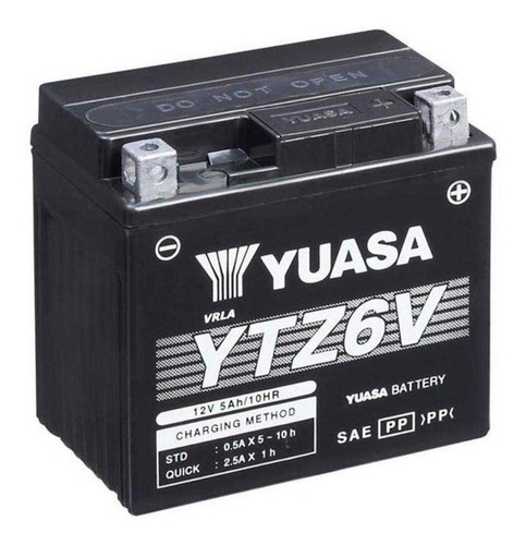 Batería Yuasa Ytz6v , Libre Mantenimiento .