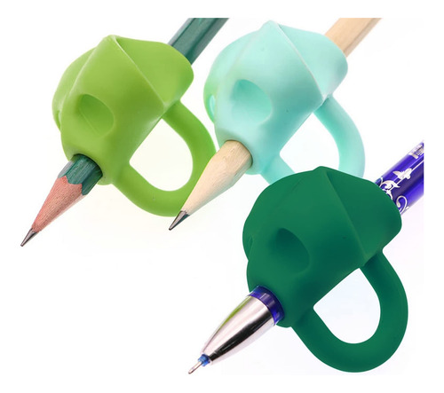 Agarres For Lápices, 10 Piezas Agarre De Lápiz De Silicona,