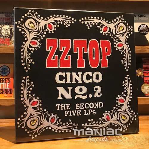 Zz Top Cinco No. 2: Second Box Set 5 Vinilos