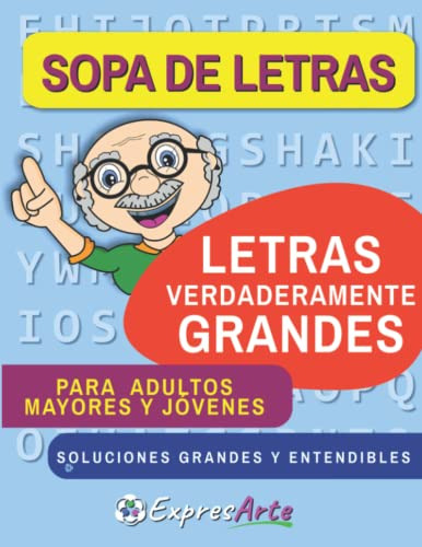 Sopa De Letras - Letras Verdaderamente Grandes: 100 Sopas De