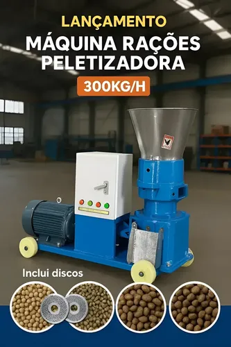 Lançamento! Peletizadora 300kg/h Brinde Incluso 220v