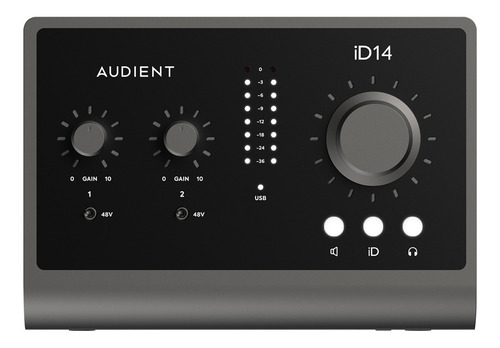 Interfaz Audient Mkii Usb Id14 Alimentación True Phantom Msi