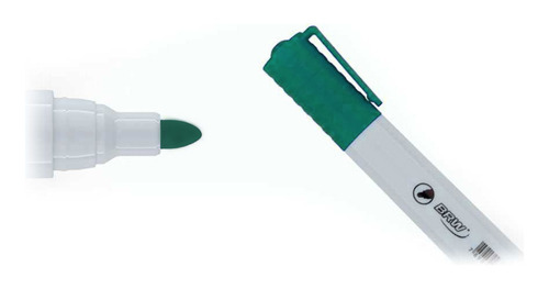 Marcador Para Quadro Branco Kit 02 Cor Verde/Preto