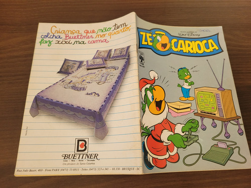 Gibi Zé Carioca N 1792 - 18/12/86 - Editora Abril (Usado)