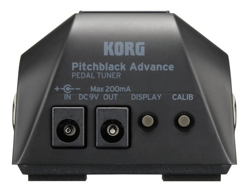 Imagen 3 de 10 de Korg Pitchblack Advance Afinador Pedal Escenario Bypass