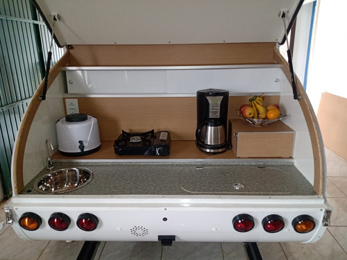 Imagem 7 de 14 de Mini Trailer Miniroad Classic Motor Home Casa Rodante