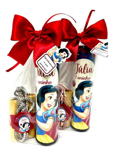 Lembrancinha Branca De Neve Pula Corda Pega Vareta 10 Kits