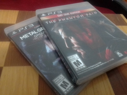 Lote Metal Gear Solid V Ps3