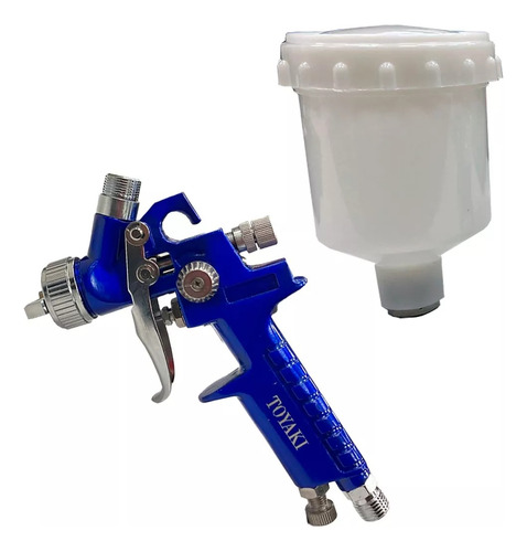 Pintura Automotriz Soplete Retoques Mini Hvlp Pico 1.0mm