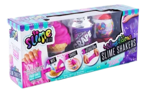 Slime Diy Slimelicious Pack X3 56207