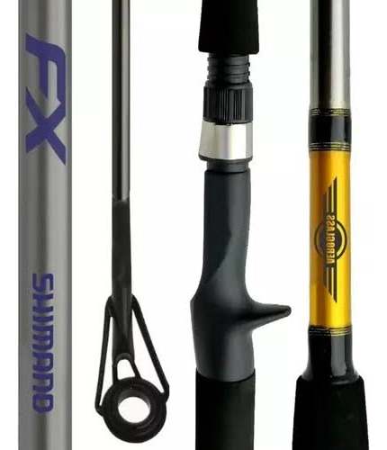 Caña Shimano Fxc 7 Pies Medium Casting 2 Secciones 