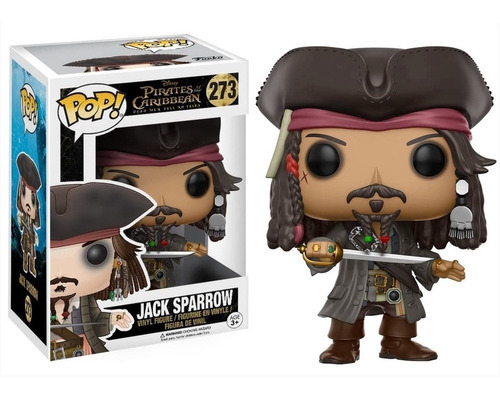 Pop! Funko Jack Sparrow #273 | Piratas Do Caribe | Pirates