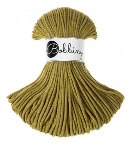 Cuerda Algodón Trenzado 5 Mm Macramé Bobbiny, Colores Tierra