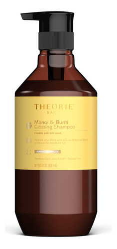 Theorie Monoi And Buriti Glossing Shampoo - Hidrata Y Brill.