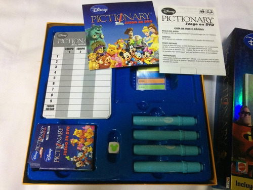 Juego De Mesa Pictionary Disney Dvd (Usado)