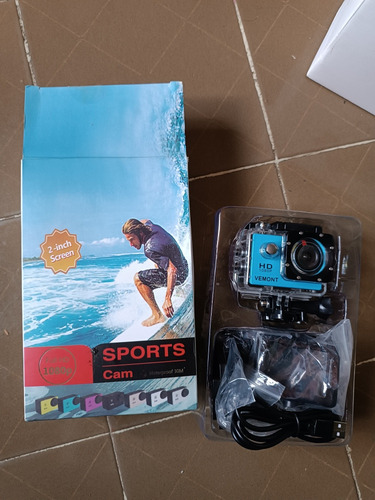 Cámara Tipo Go Pro Marca Vemont 1080hd
