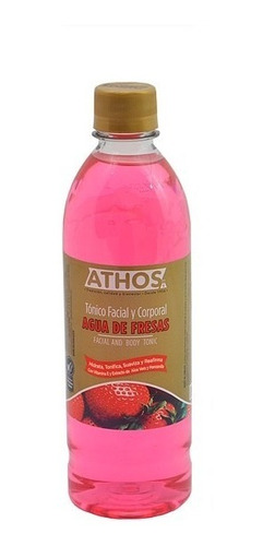 Agua De Fresas Athos X1000ml - L a $9500