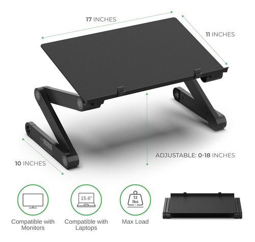 Workez Soporte Monitor Ergonómico Ajustable Altura Y Ã...