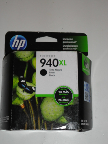 Cartucho Hp 940xl 940 Xl Negro C4906al 8000 8500 Año 2020