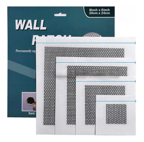 Kit De Parches Para Drywall / Yeso De Aluminio 5cm  X2 Und