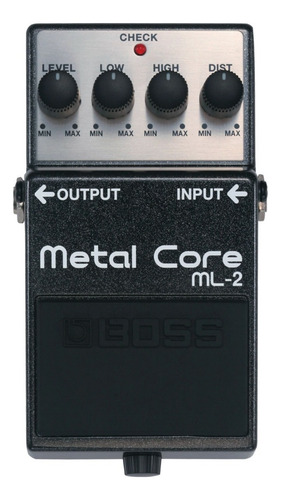 Boss Ml2 Pedal De Efecto Metal Core