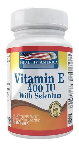 Vitamina E 400 Iu  60 Soft - Unidad a $600