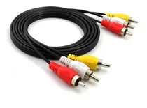 Comprar Cable Audio Video 3x3 Rca A Rca \u002F 5m 5 Metros