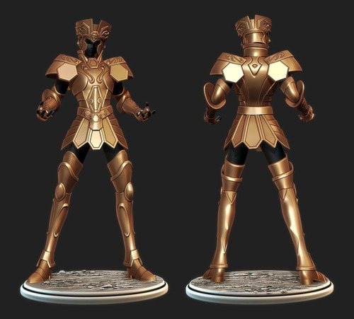 Caballero De Geminis  Modelo Para Impresión 3d 