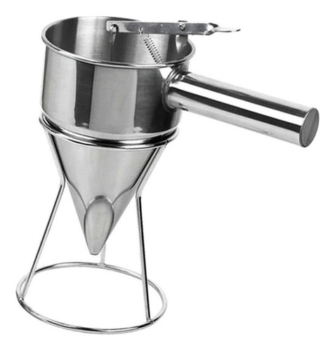 Funil Inox Dosador Confeiteiro