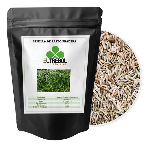 Semilla De Pasto Pradera: Mezcla De Pastos Forrajeros (1 Kg)
