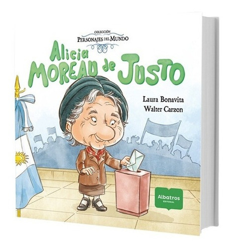 Alicia Moreau De Justo - Bonavita Laura (libro) - Nuevo