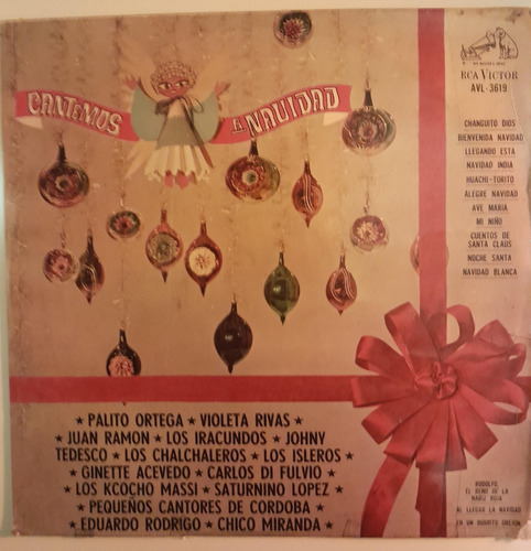 Disco De Vinilo - Cantemos A Navidad