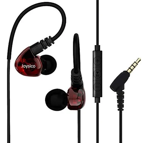 Joysico Auriculares Deportivos Con Cable Para Correr Con Mic