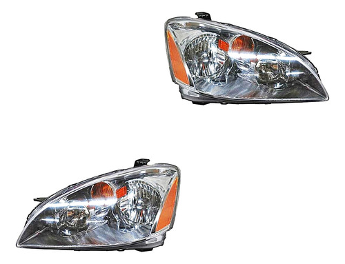 Par Juego Faros Nissan Altima  2002 - 2004  Tyo