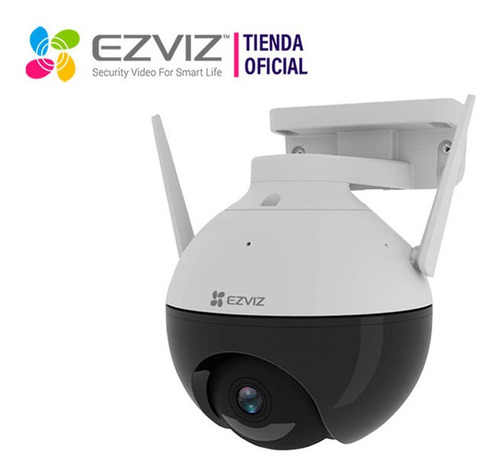 Cámara De Seguridad Wifi Full Hd  Gira 360° Exterior