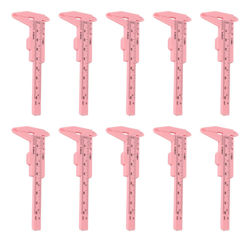 Regla Para Medir Cejas Brow Vernier Caliper, 10 Unidades, 80